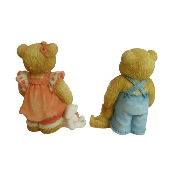 Cherished Teddies Child of Hope Child of Kindness Boy & Girl Set Vintage 1993 - Picture 2 of 9